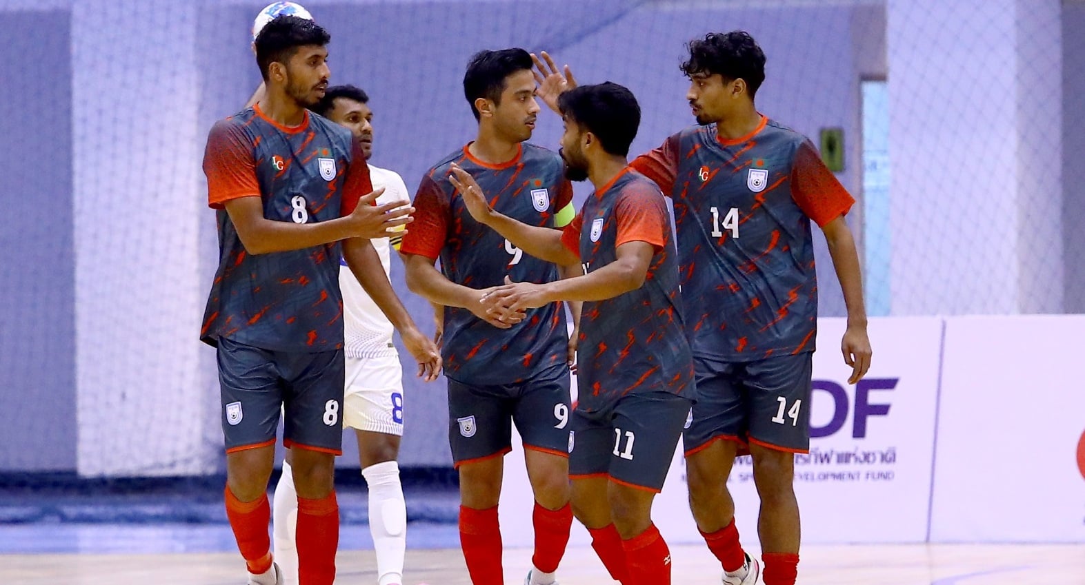 সাফ ফুটসালে দ্বিতীয় জয় বাংলাদেশের