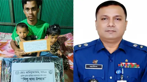 আমার দেশ-এ সংবাদ প্রকাশের পর দুই শিশুর পাশে দাঁড়ালেন কুমিল্লার পুলিশ সুপার