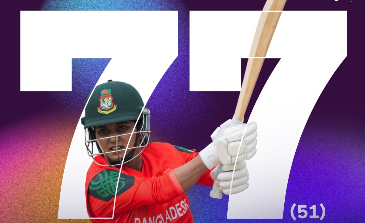 বাংলাদেশের মেয়েদের টানা দ্বিতীয় হার