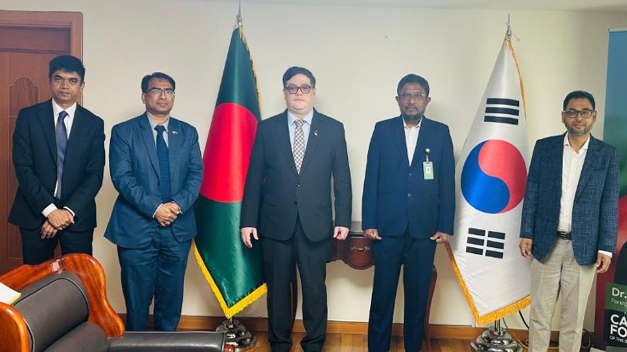 দক্ষিণ কোরিয়ায় বাংলাদেশ রাষ্ট্রদূতের সঙ্গে জামায়াত এমপির বৈঠক