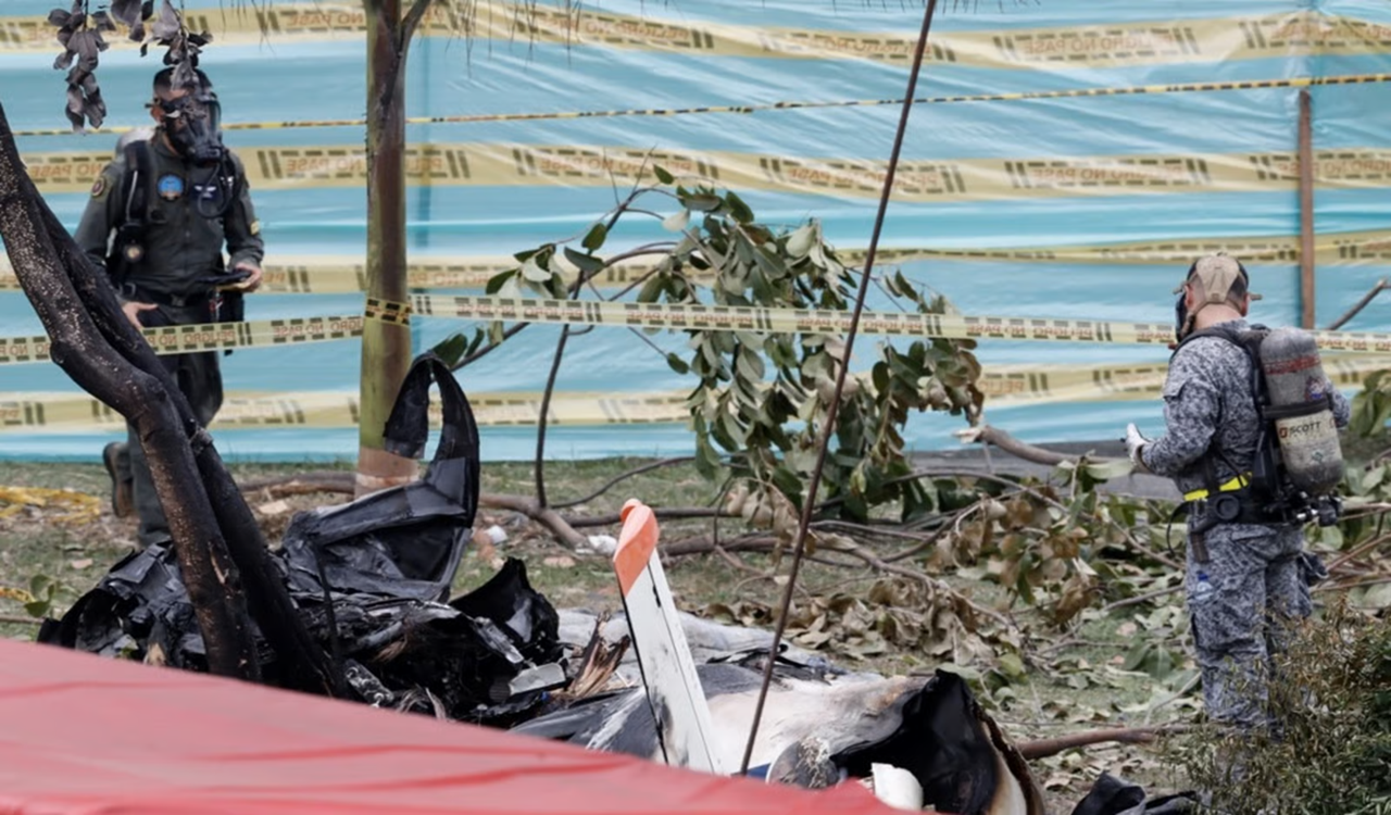 কলম্বিয়ায় যাত্রীবাহী বিমান বিধ্বস্তে নিহত ১৫