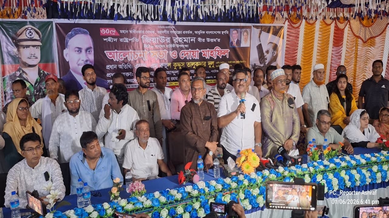 শহীদ জিয়ার স্বাধীনতা ঘোষণার মাধ্যমেই বাংলাদেশ রাষ্ট্র পেয়েছি: দুলু