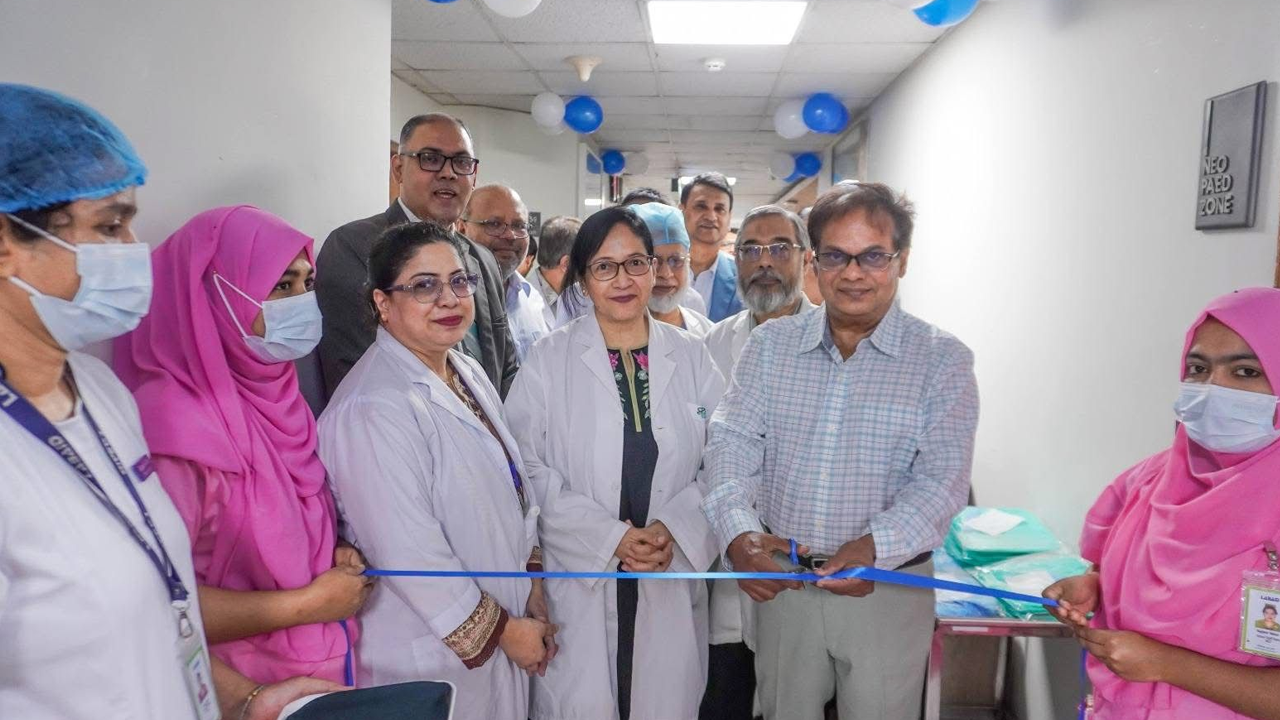 ল্যাবএইড স্পেশালাইজড হাসপাতালে ‘নিও পেড জোন’ উদ্বোধন