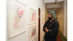 ঢাকায় ফরাসি শিল্পী ফ্লাভিয়েন মার্তিনেলের একক শিল্প প্রদর্শনী
