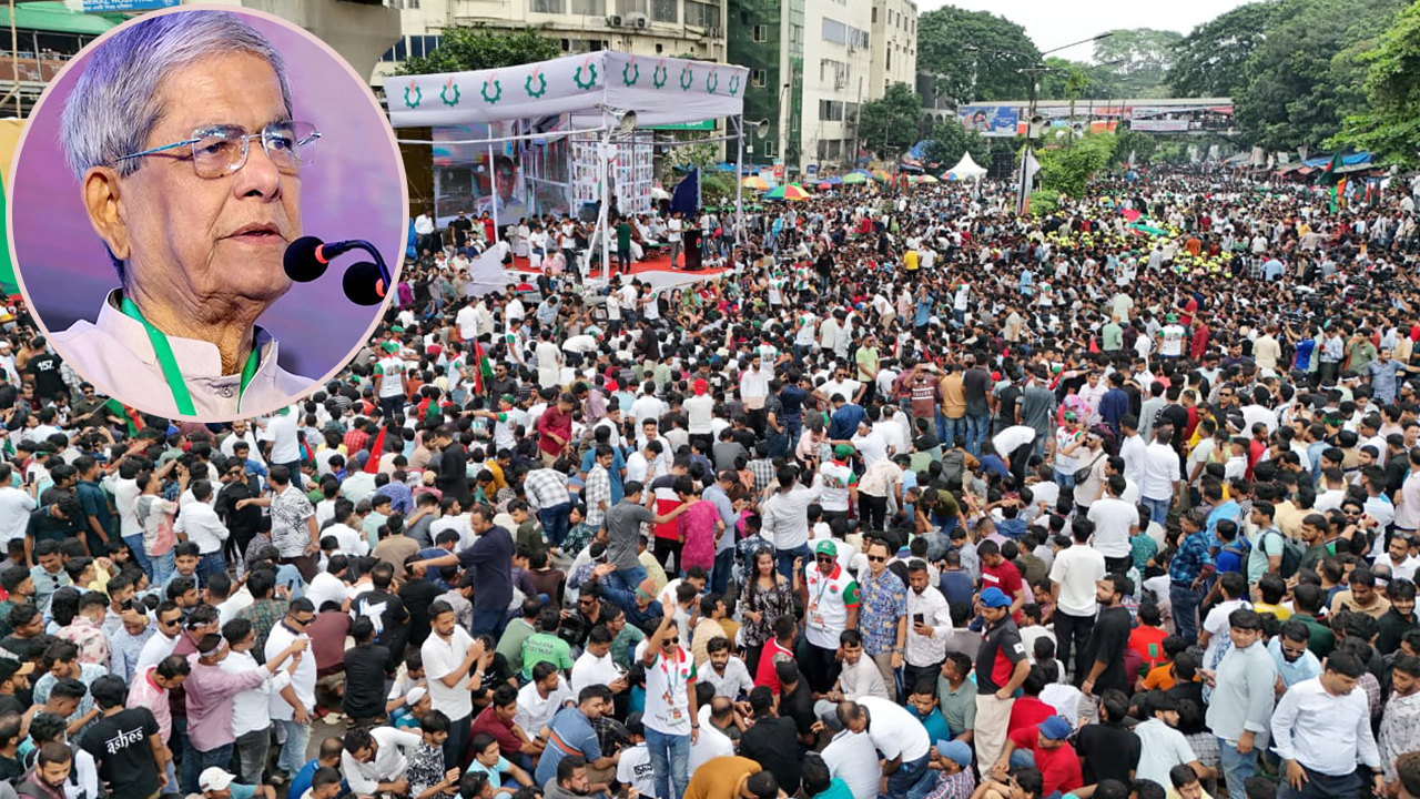 শুধু ৩৬ দিন নয়, ১৬ বছর ধরে আমাদের নেতাকর্মীরা জীবন দিয়েছে: ফখরুল