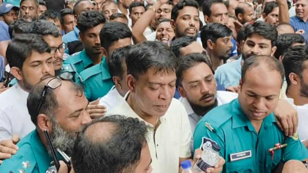 চার মামলায় বিএনপির কেন্দ্রীয় নেতা মামুন কারাগারে