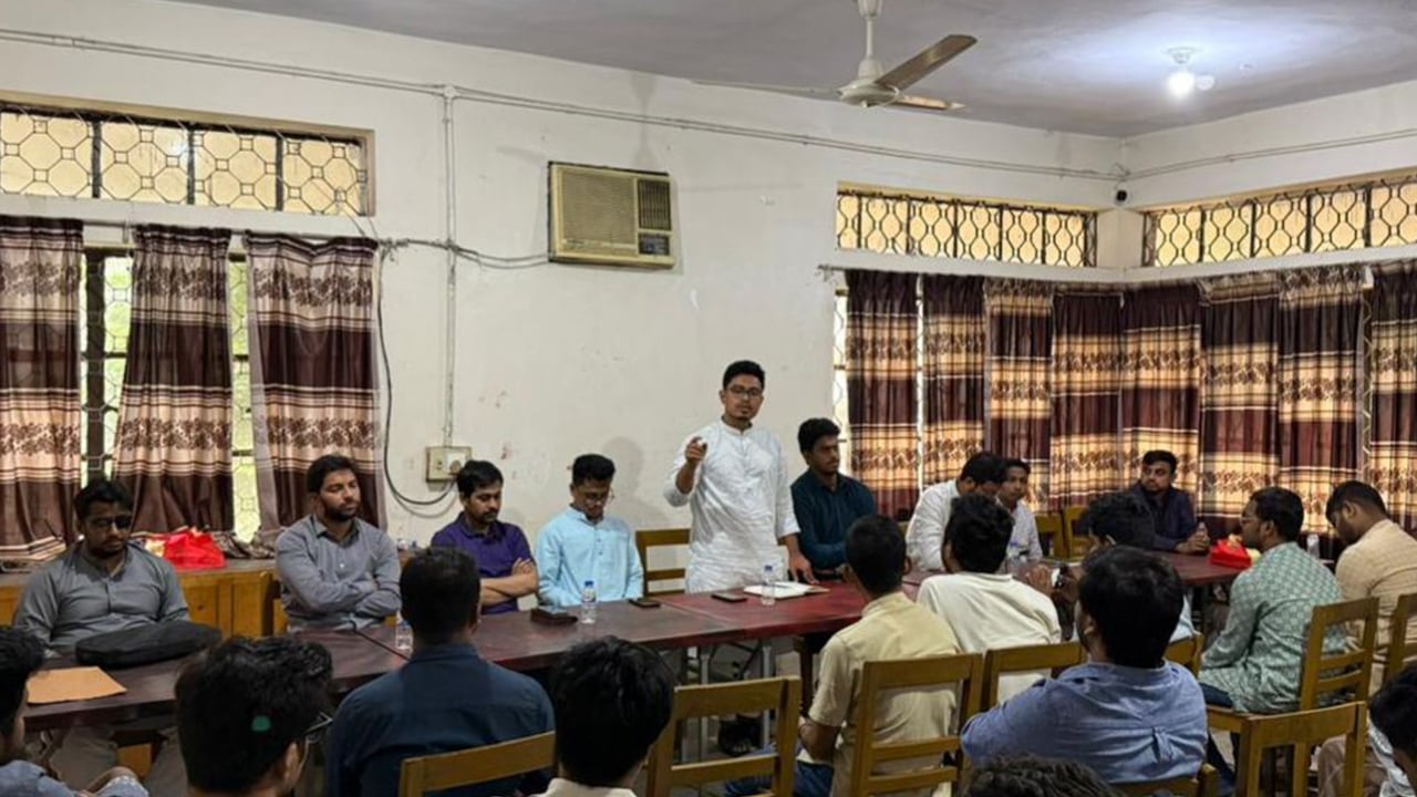 ঢাবি প্রশাসনের প্রতিটি স্তরে দলীয় সিন্ডিকেট গড়ে উঠেছে: ভিপি সাদিক কায়েম