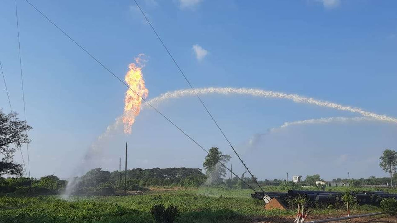 কৈলাশটিলার ১নং কূপে আবারো গ্যাস পাওয়ার সুখবর দিলো পেট্রোবাংলা