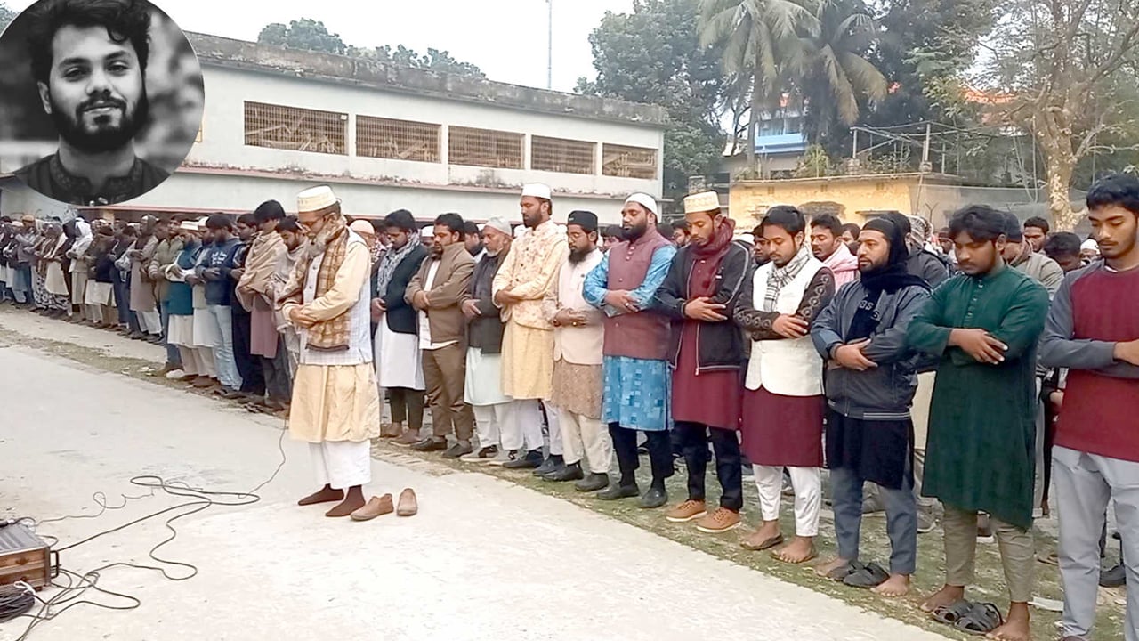 ভারতের আধিপত্যবাদ শক্তির বিরুদ্ধে হাদি অনুকরণীয় হয়ে থাকবে
