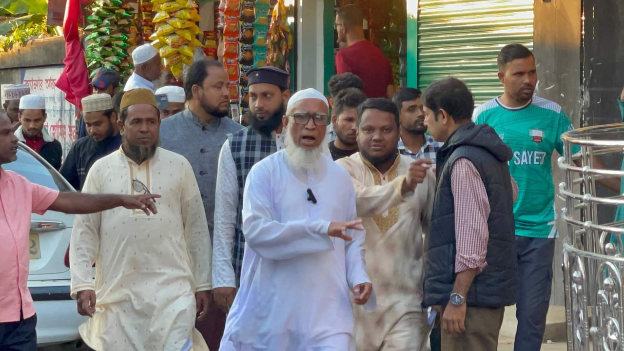 রাজনগরের মৌলভীবাজার-৩ জামায়াত প্রার্থীর গণসংযোগ