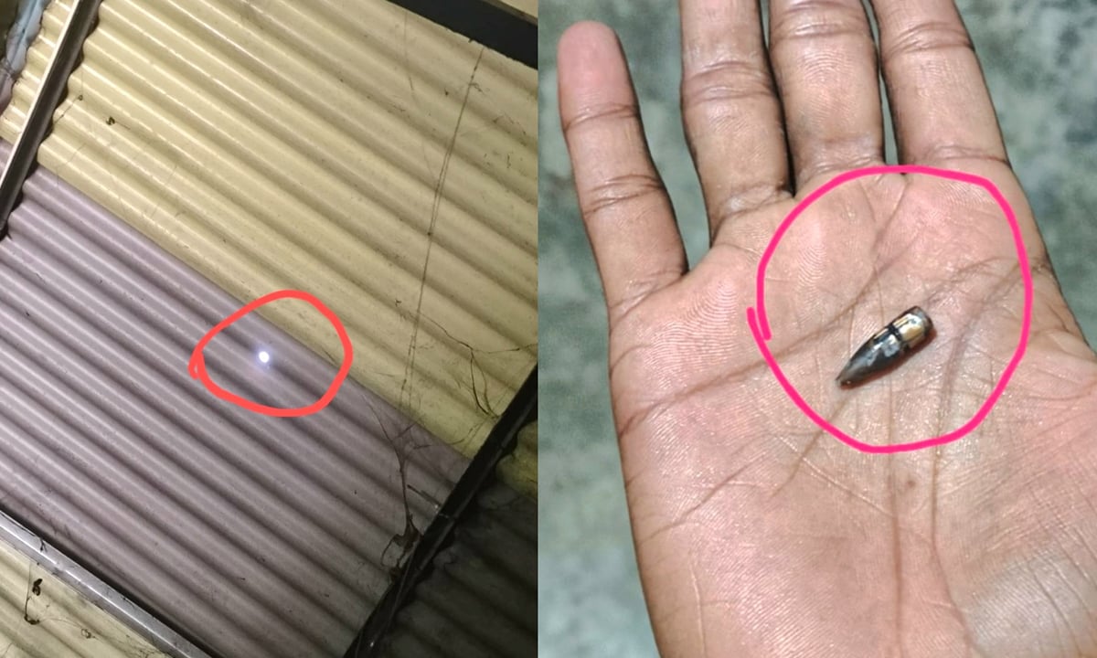 মিয়ানমার থেকে ছোড়া গুলি এসে পড়লো বাংলাদেশির ঘরে