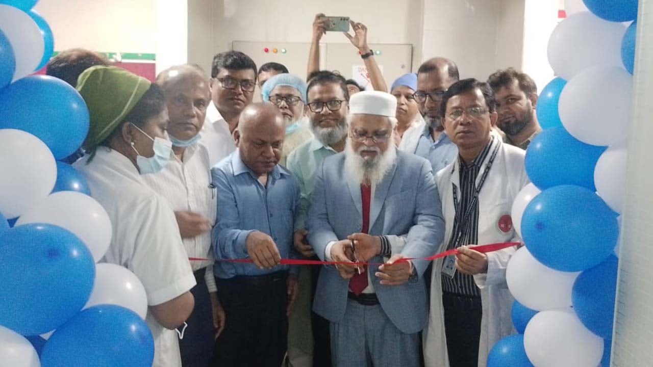 শহীদ সোহরাওয়ার্দী হাসপাতালে ১০ শয্যার এইচডিইউ উদ্বোধন