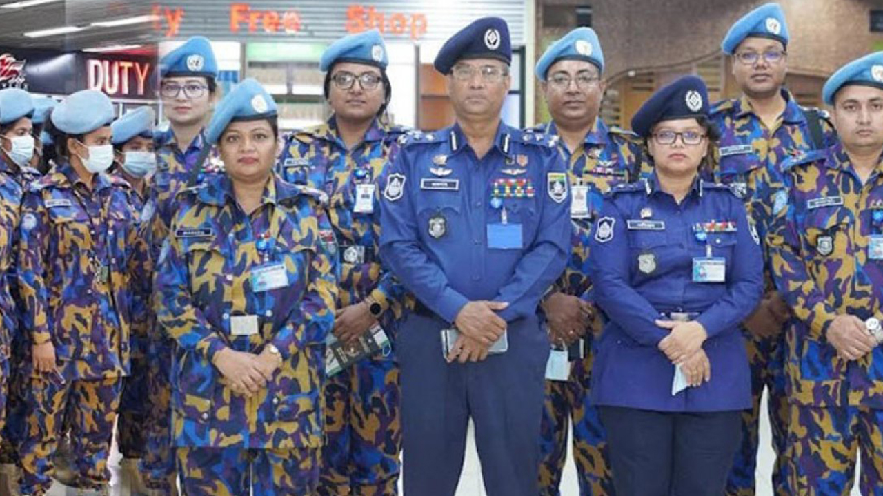জাতিসংঘ পদক পেল বাংলাদেশ পুলিশের নারী কন্টিনজেন্ট