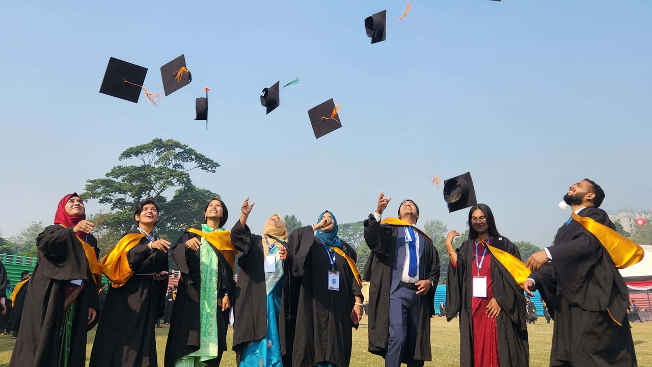 পাঁচ বছর পর অনুষ্ঠিত হলো রাবির দ্বাদশ সমাবর্তন