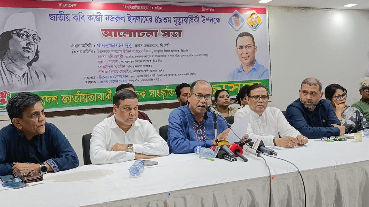 কাজী নজরুলকে নিয়ে সত্যিকারের গবেষণা হয় না : দুদু
