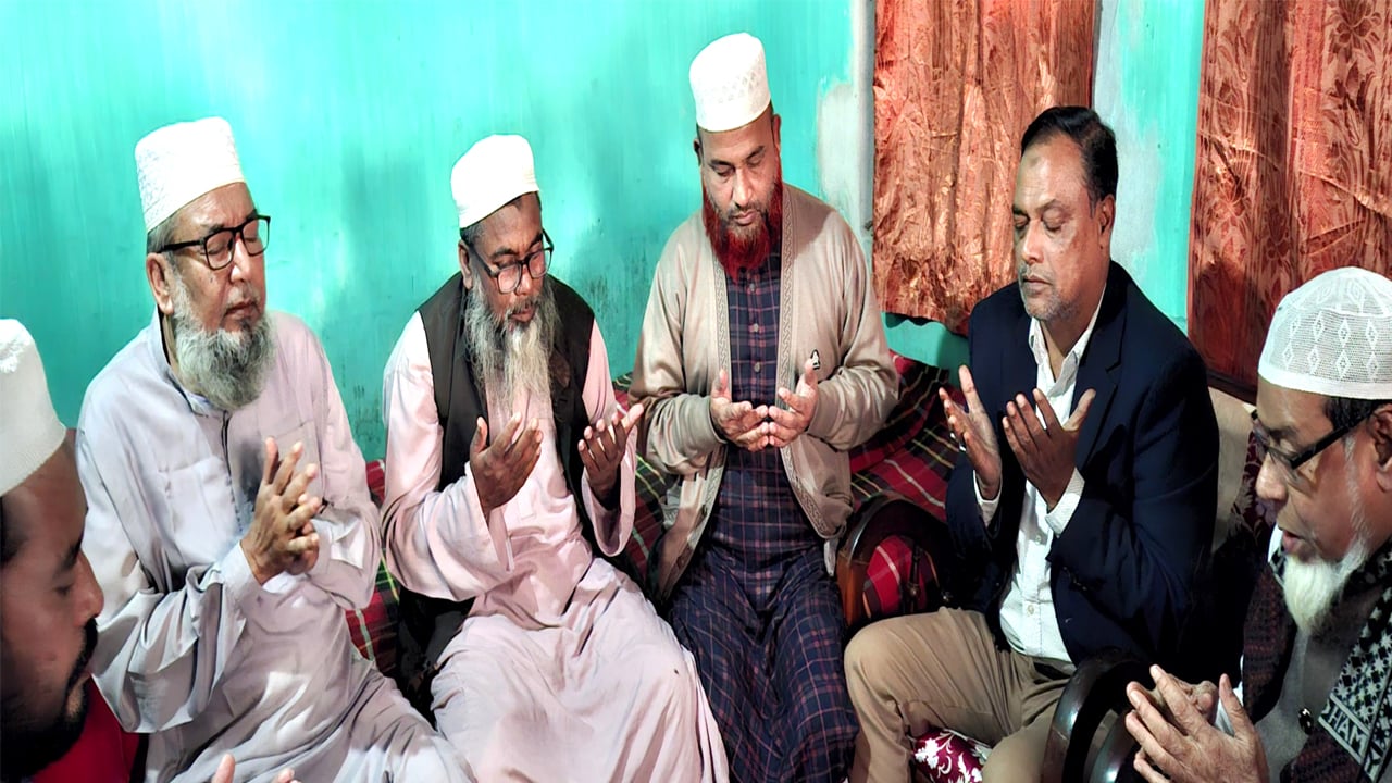 অসুস্থ বিএনপি নেতাকে দেখতে গেলেন জামায়াতের এমপি প্রার্থী