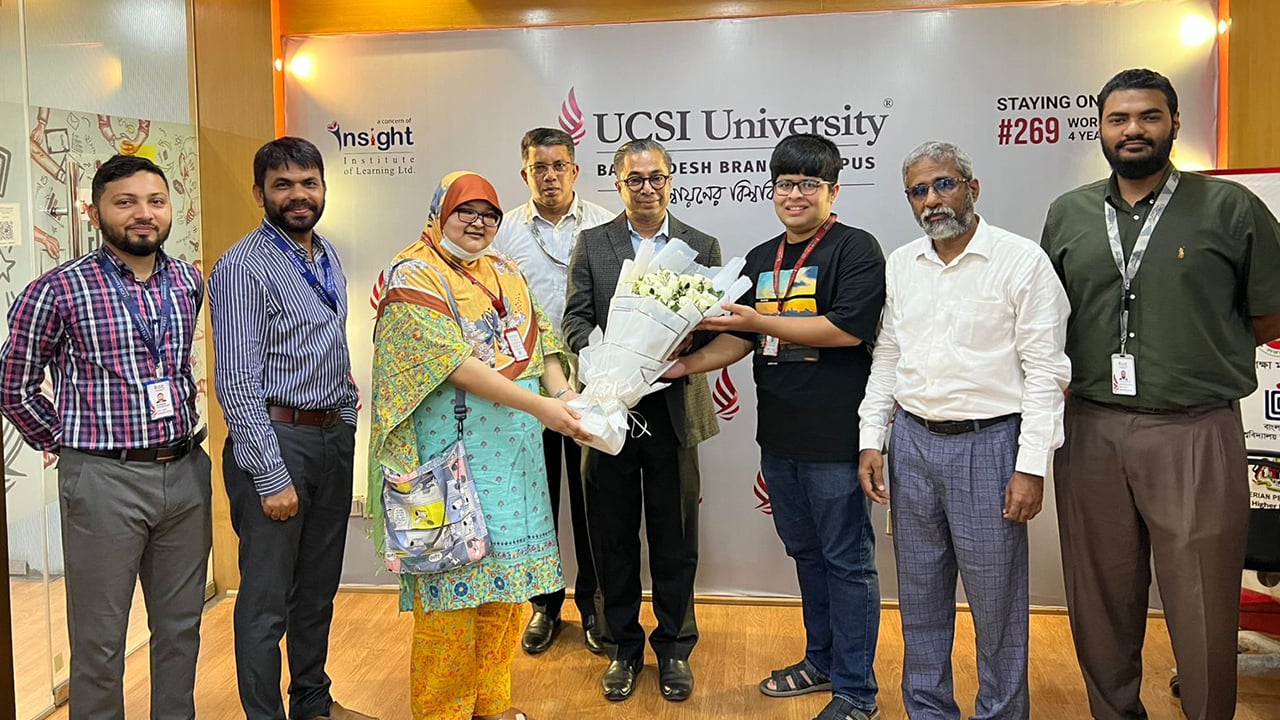 ইউসিএসআই ইউনিভার্সিটির কম্পিউটার ফ্যাকাল্টির নতুন ডিনের দায়িত্ব গ্রহণ