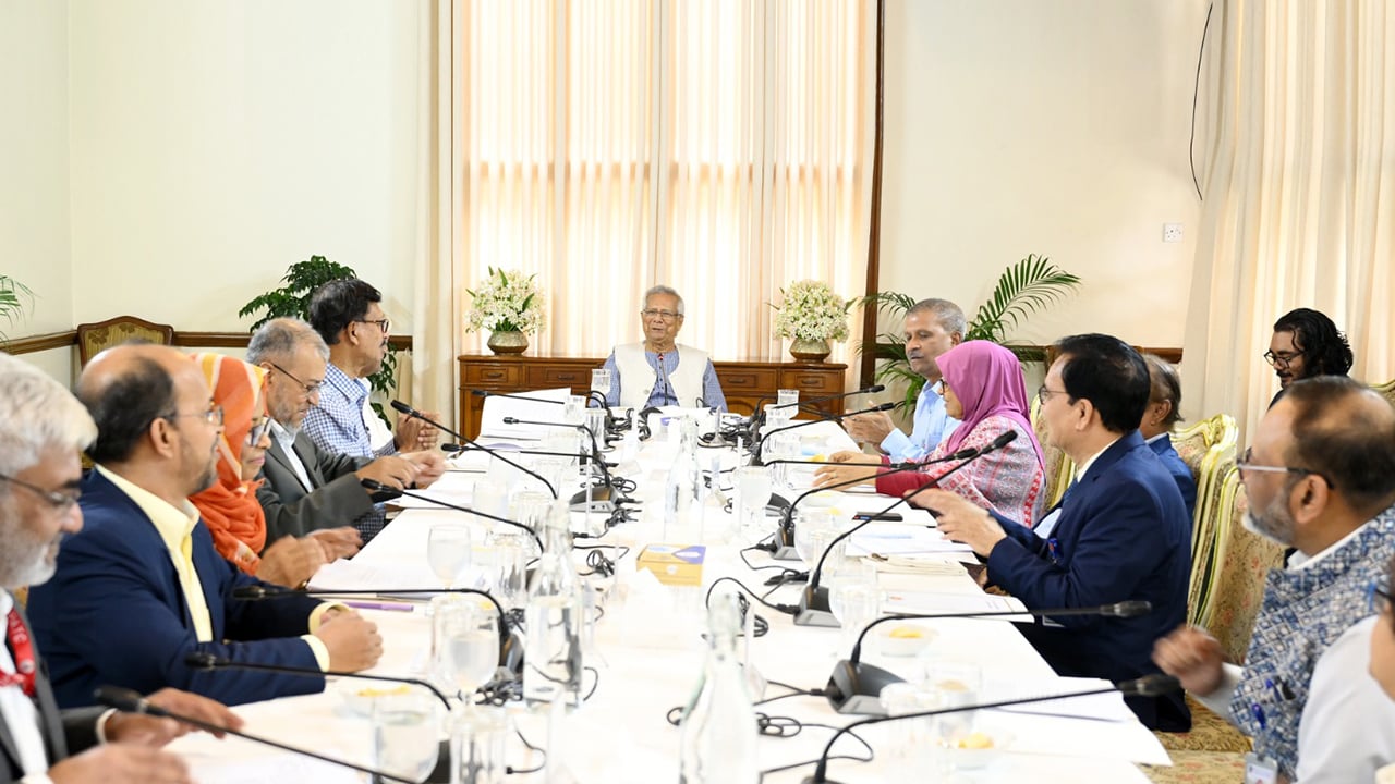 প্রধান উপদেষ্টার সভাপতিত্বে জাতীয় প্রশিক্ষণ কাউন্সিলের নবম সভা অনুষ্ঠিত
