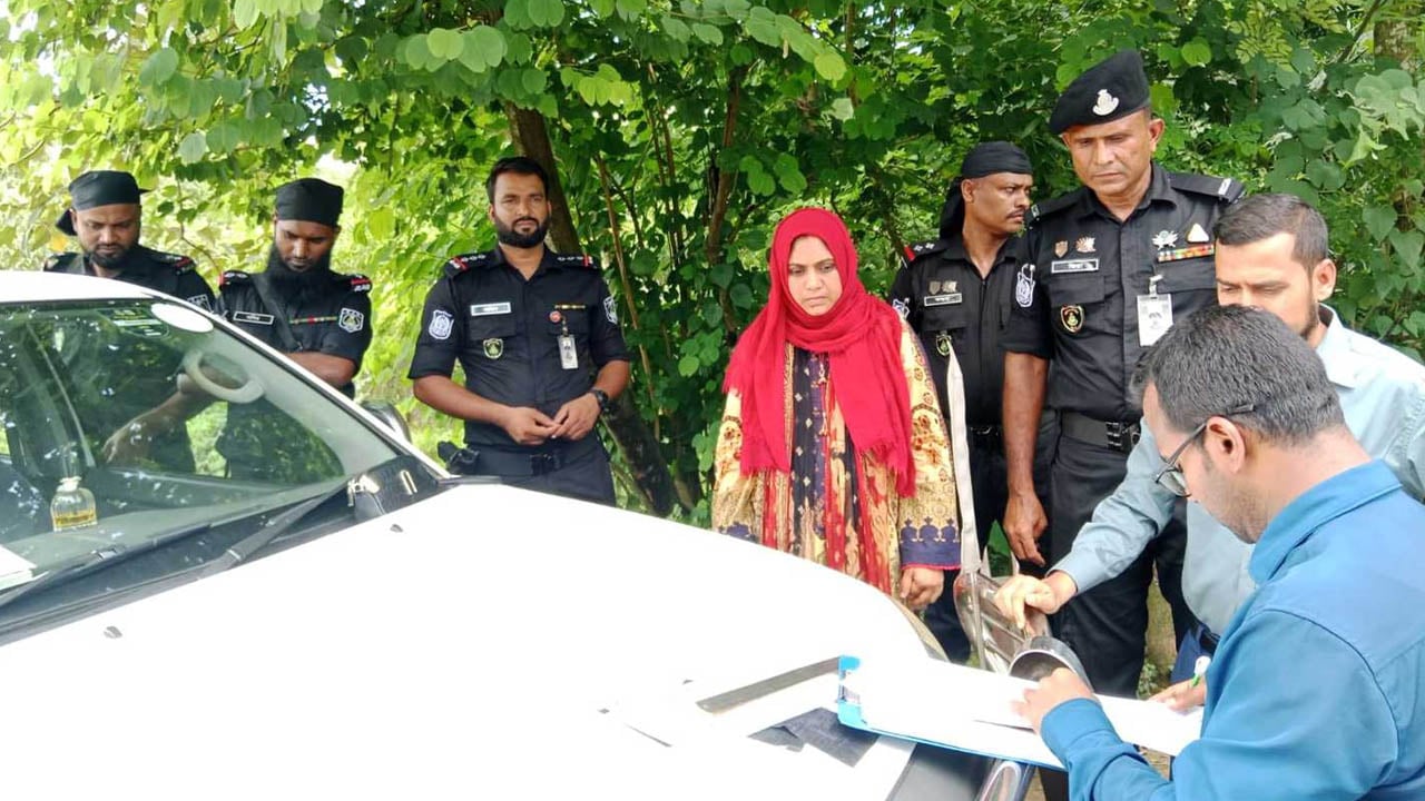 সিলেটে নিষিদ্ধ হাইড্রোলিক হর্ন ব্যবহারে ১১ চালক-মালিককে জরিমানা