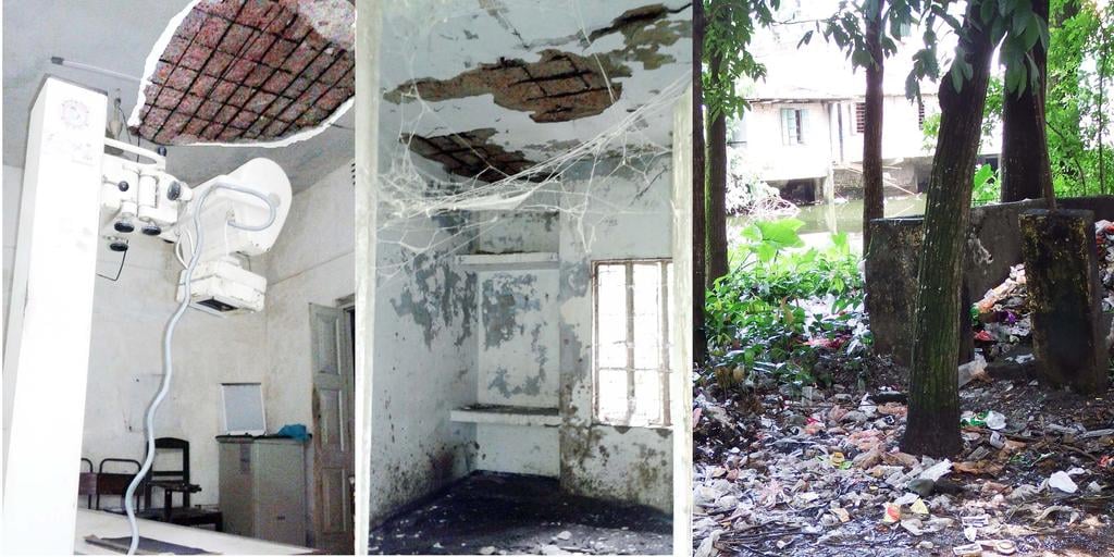 লাকসাম উপজেলা স্বাস্থ্য কমপ্লেক্সের ঝুঁকিপূর্ণ ভবনে সেবা