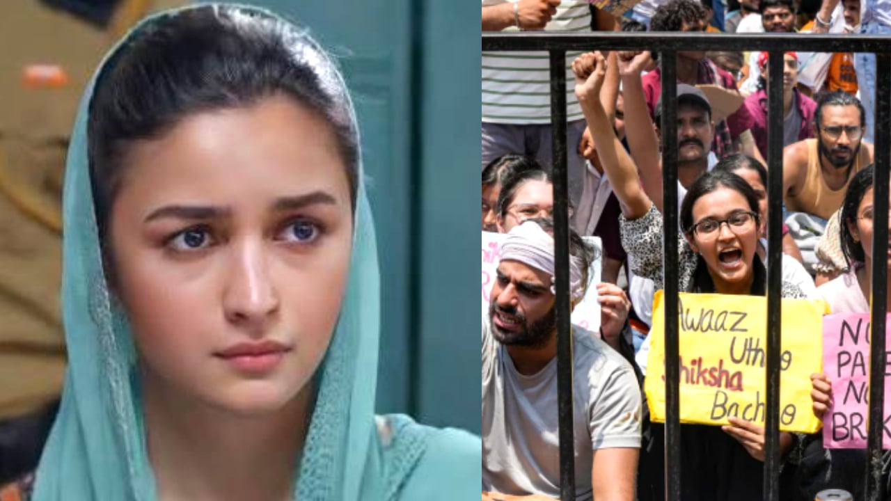 শিক্ষার্থীদের বিক্ষোভে আলিয়া ভাটের সমর্থন