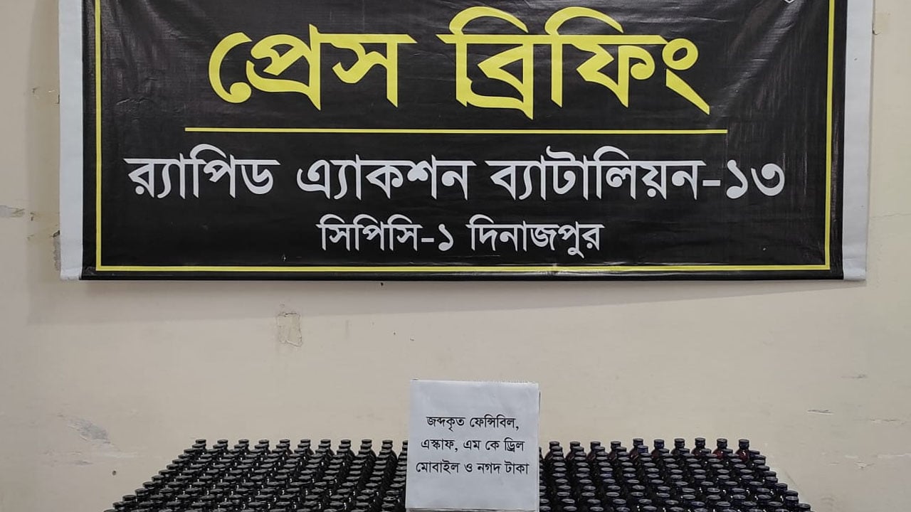 ঠাকুরগাঁওয়ে বিপুল পরিমাণ মাদকদ্রব্যসহ দম্পতি গ্রেপ্তার