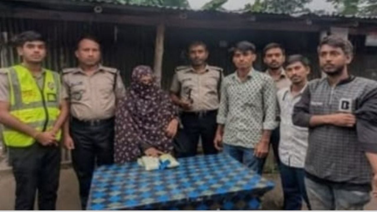 নেত্রকোনায় ৭ হাজার পিস ইয়াবাসহ নারী আটক