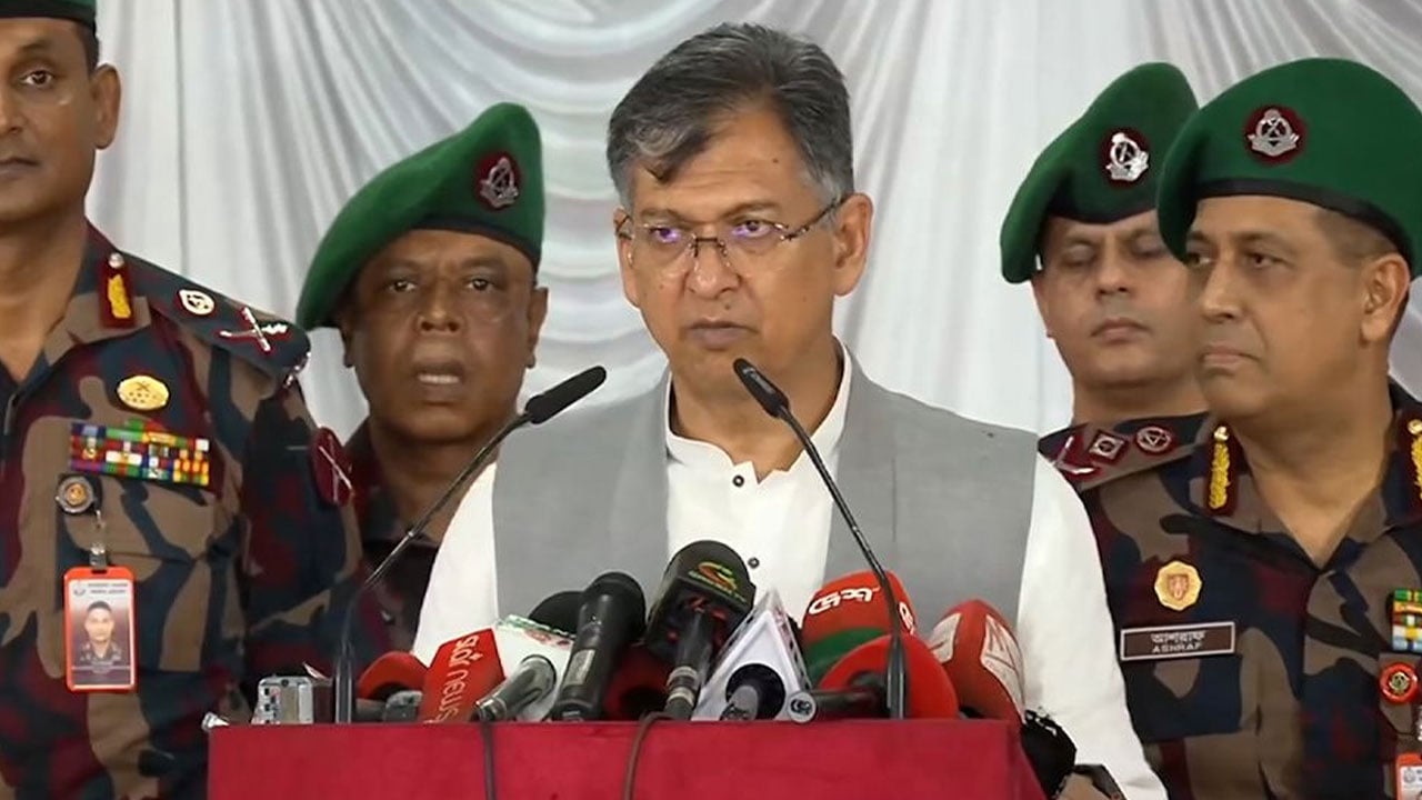 মোজাফফর হোসেনের বিচার হবে সেনা আইনে: স্বরাষ্ট্রমন্ত্রী