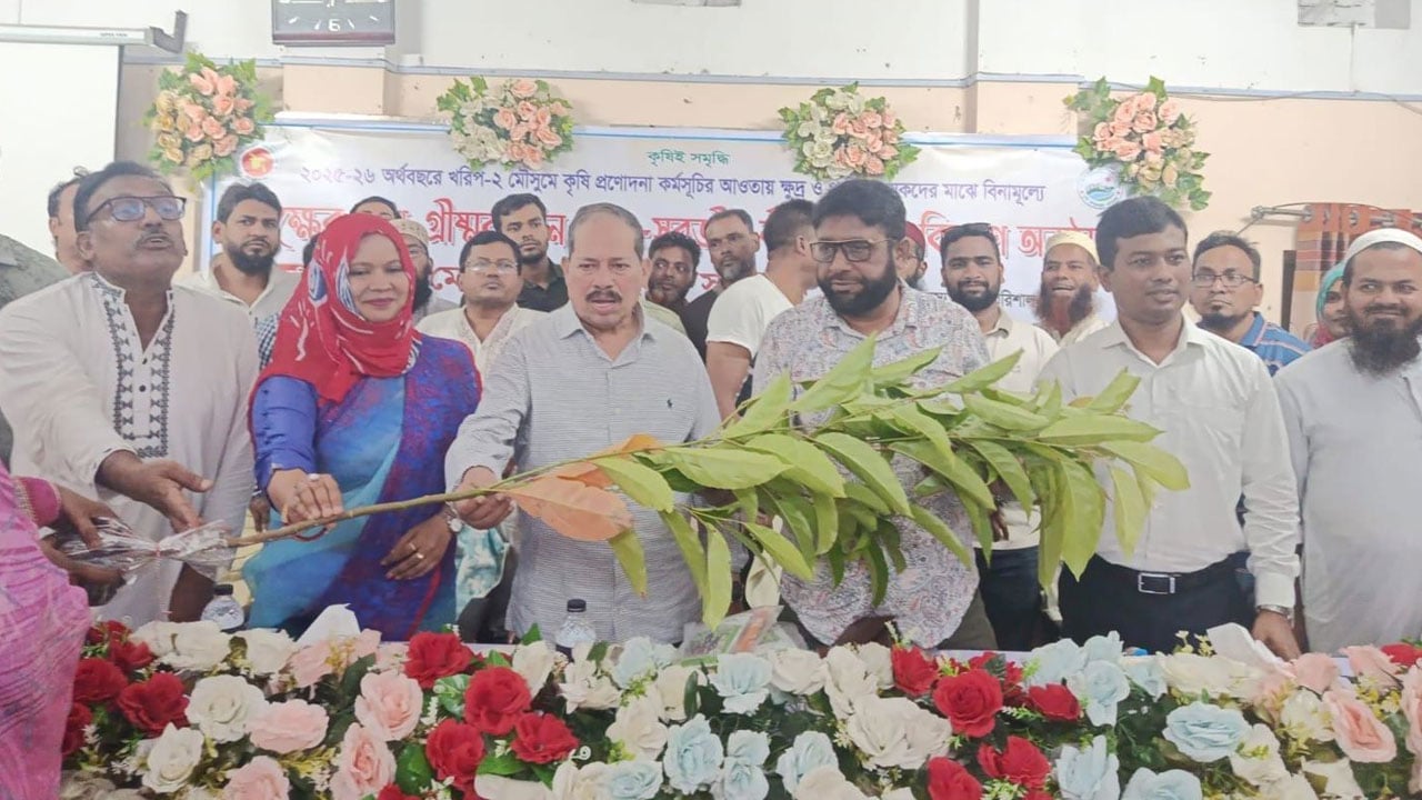 কৃষি প্রণোদনা অনুষ্ঠানে ৫ ঘণ্টা দেরিতে এমপি সরোয়ার, ক্ষুব্ধ কৃষকরা