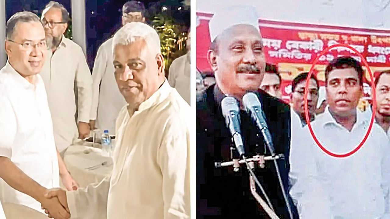 প্রধানমন্ত্রীর ভোজে সৈনিক লীগ নেতা, তোলপাড়