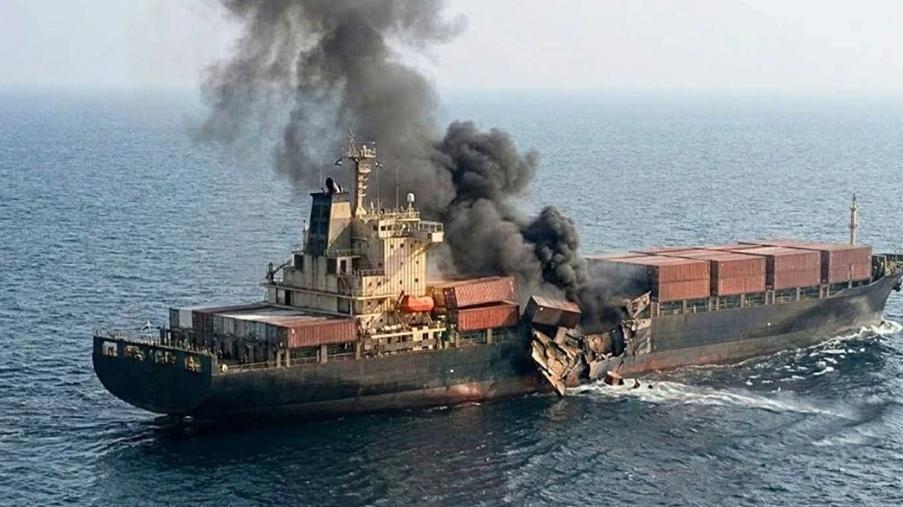 হরমুজে দুই ট্যাঙ্কার বিস্ফোরণ