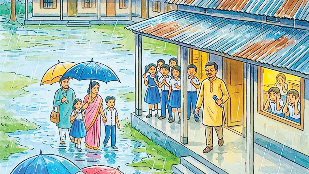 ঝুম বৃষ্টির একদিন