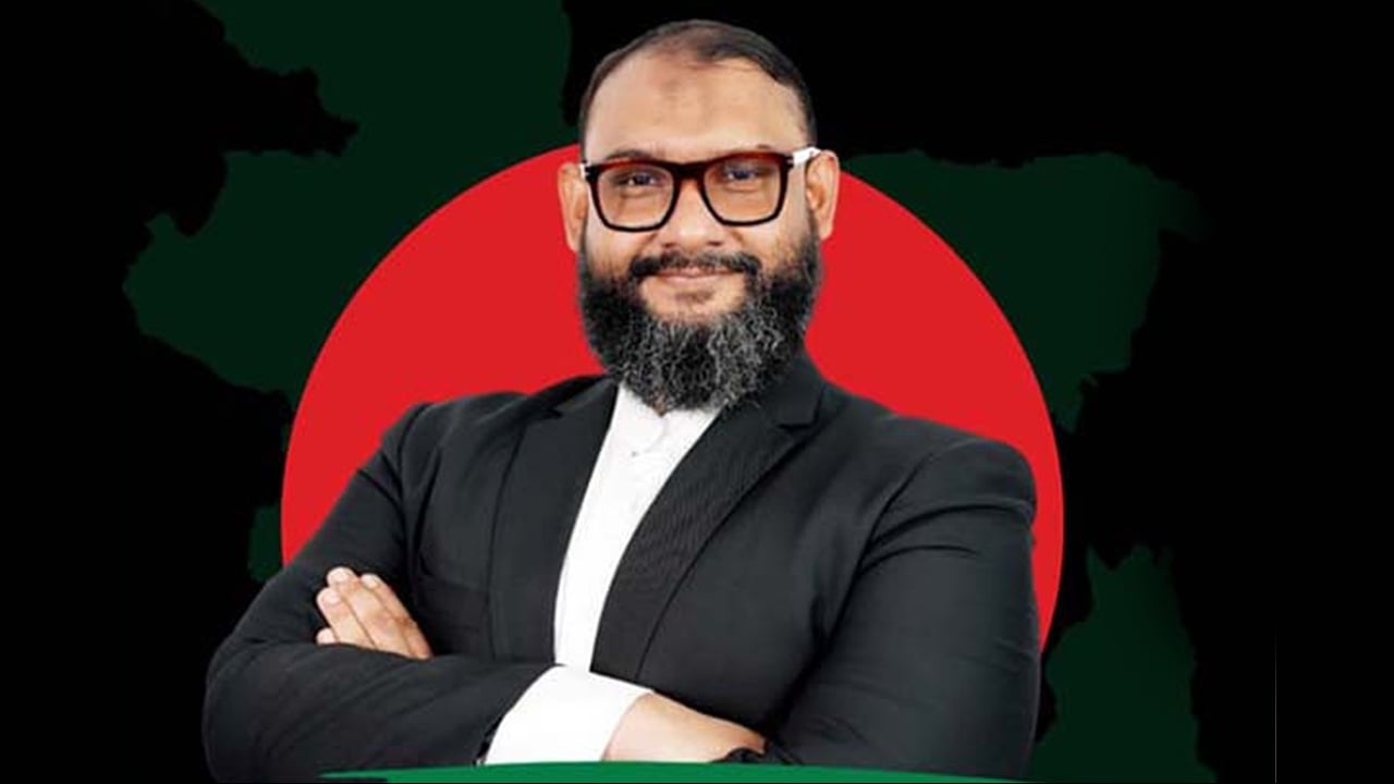 জামায়াত আমিরের পররাষ্ট্র উপদেষ্টা হলেন ব্যারিস্টার আরমান