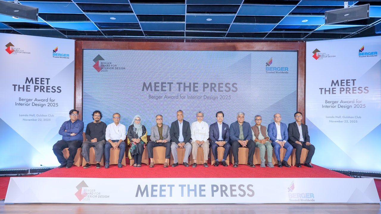 সৃজনশীলতা-নান্দনিকতার শ্রেষ্ঠত্ব উদযাপনে ‘বার্জার অ্যাওয়ার্ড ফর ইন্টেরিয়র ডিজাইন” আয়োজন