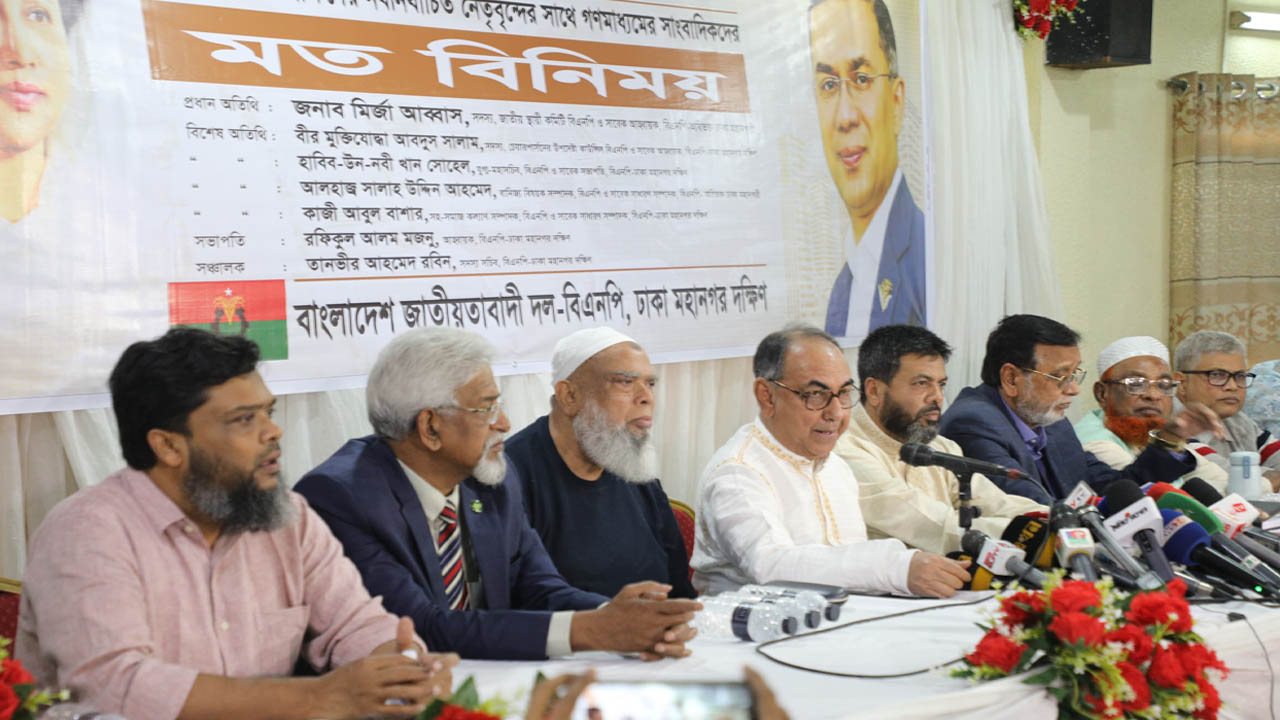 শহীদের রক্তে লেখা সংবিধান কবর দেওয়ার কথায় কষ্ট লাগে : মির্জা আব্বাস