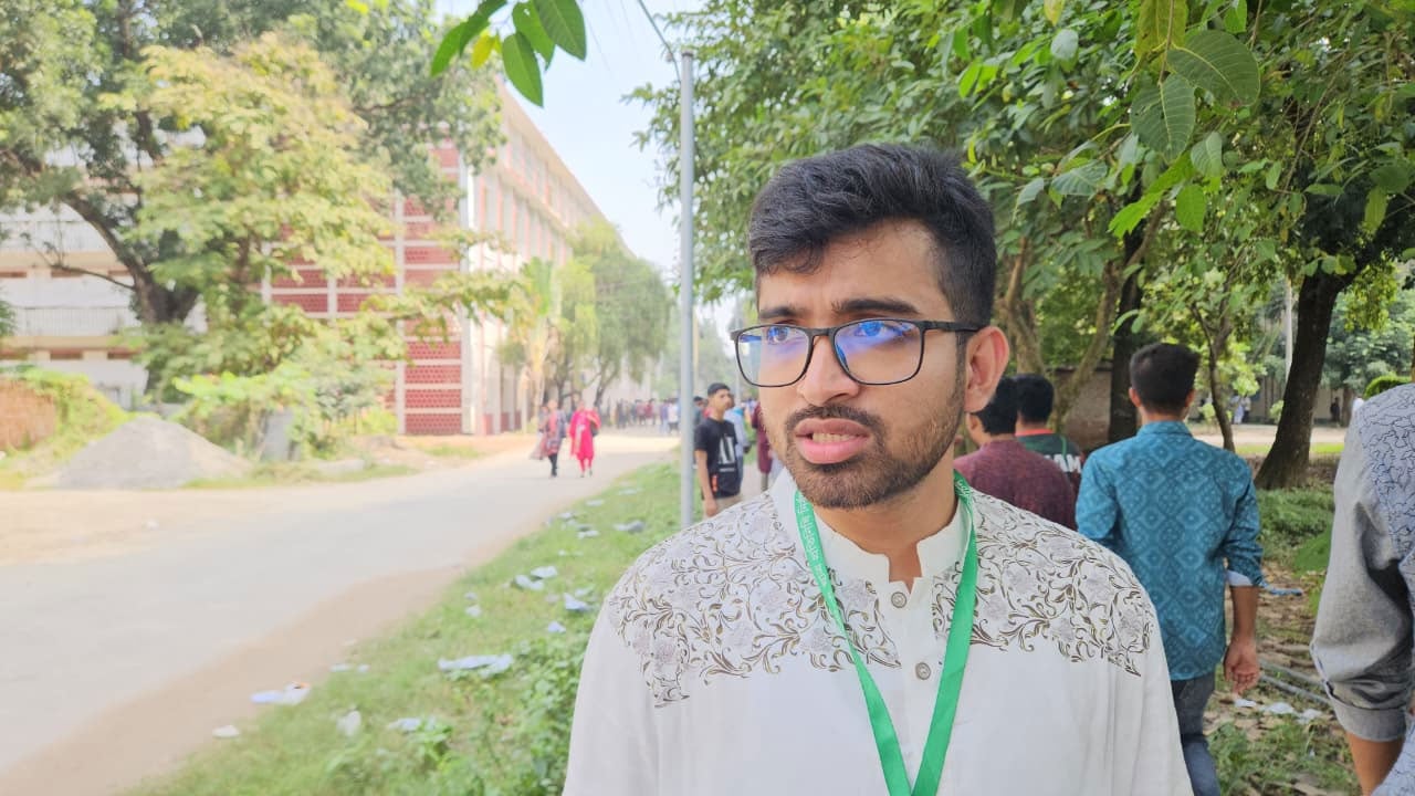 ভোট গ্রহণে কোনো অসঙ্গতি নেই: ভিপি প্রার্থী আবীর