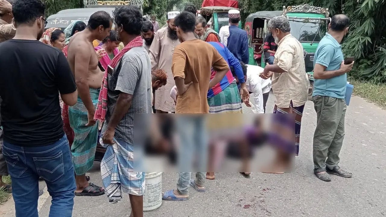 ছয় মাসের সন্তান রেখে সড়ক দুর্ঘটনায় মায়ের মর্মান্তিক মৃত্যু