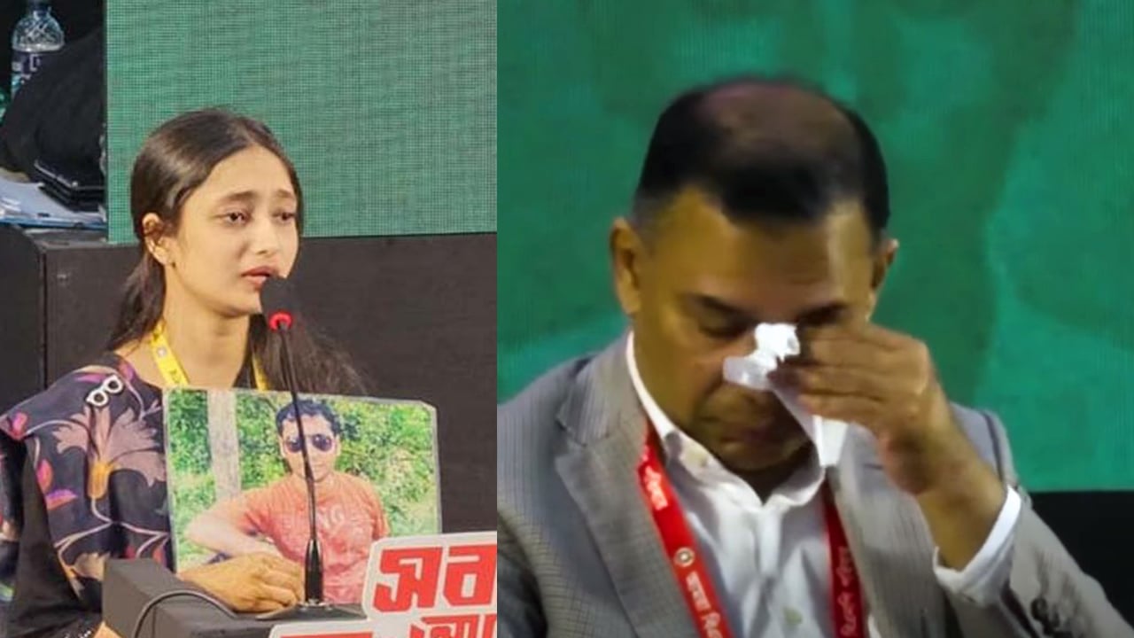 তারেক রহমানকে কাঁদালেন কে এই আদিবা