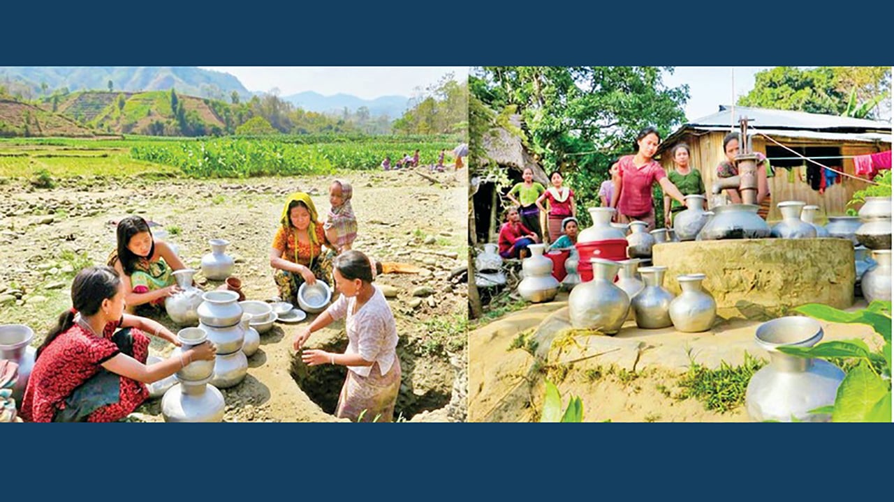 আলীকদমে বিশুদ্ধ পানি সংকটে দুর্ভোগ