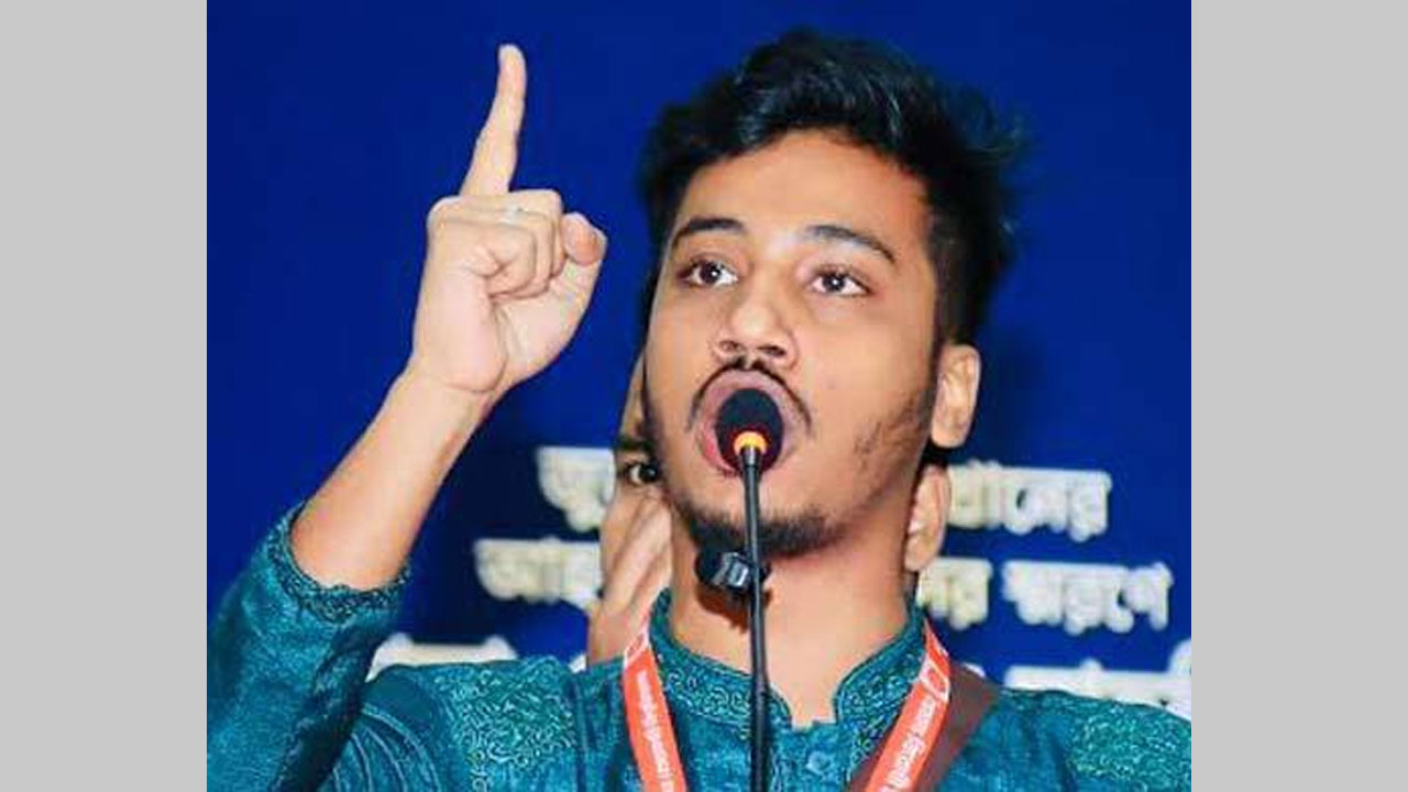 গণতান্ত্রিক ছাত্রসংসদের জানে আলম অপু গ্রেপ্তার