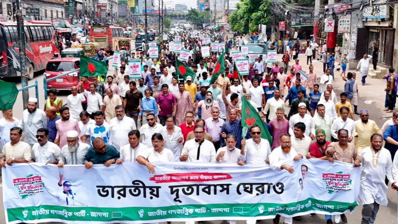 দাবি না মানলে ভারতীয় দূতাবাসকে লাল কার্ড দেখানো হবে: রাশেদ প্রধান