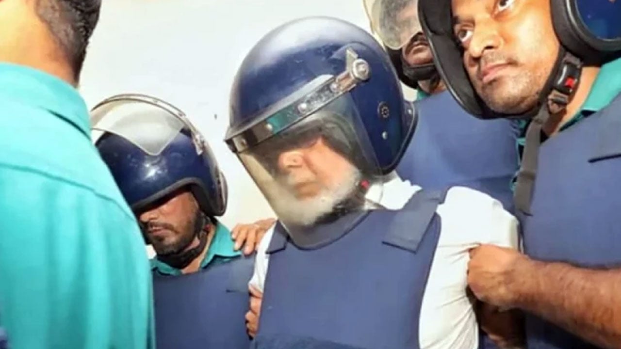 রিমান্ড শেষে কারাগারে সাবেক বিচারপতি খায়রুল হক