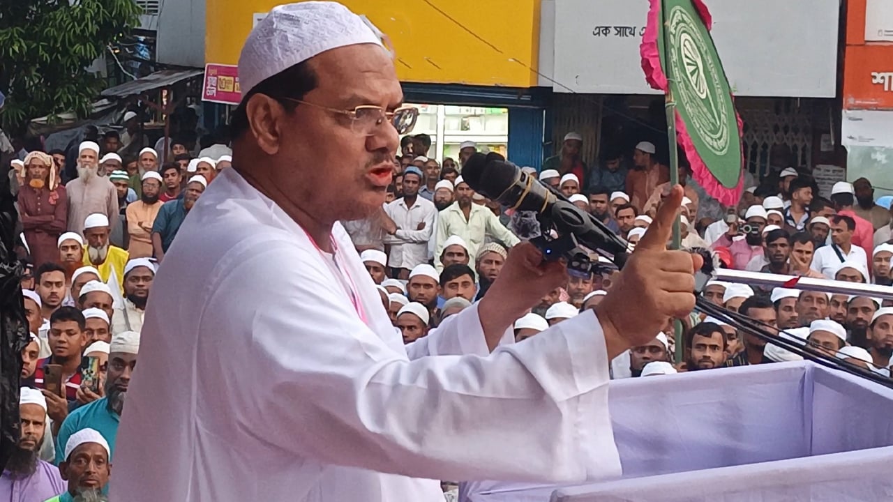রাষ্ট্র সংস্কার আর পিআর পদ্ধতি ছাড়া দেশে নির্বাচন মেনে নেয়া হবে না: চরমোনাই পীর