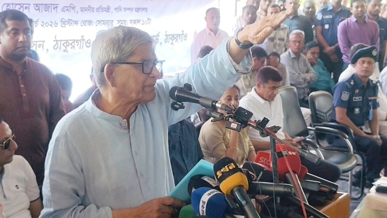 শুধু উদ্বোধন করে কাজ ফেলে রাখা যাবে না: মির্জা ফখরুল