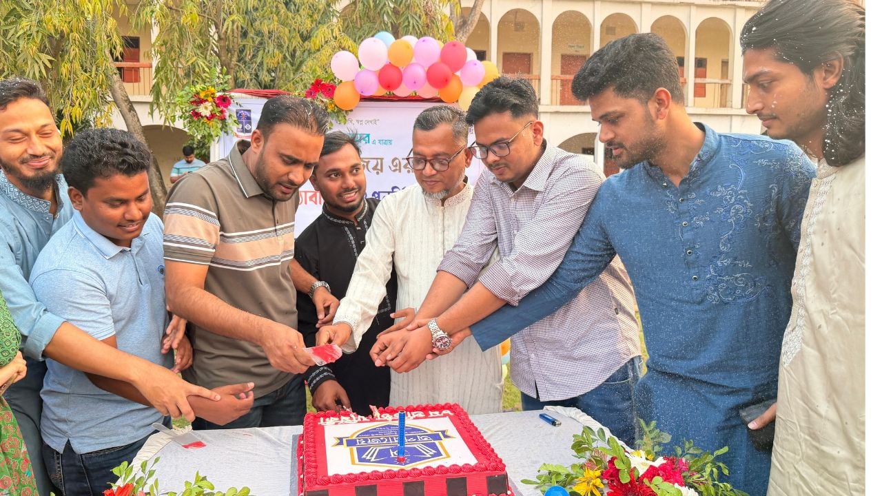 কালকিনিতে ঢাবির অপরাজেয়ের ৮ম প্রতিষ্ঠাবার্ষিকী পালন