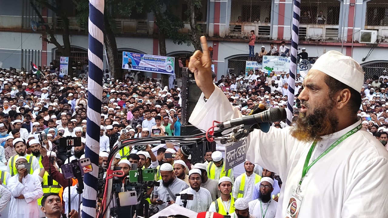 ৫ আগস্ট লেডি ফেরাউন দিল্লি পালিয়ে যেতে বাধ্য হয়েছে: মামুনুল হক