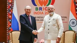 ব্রিকস সম্মেলনের আগে দিল্লিতে মোদি-পুতিন বৈঠক