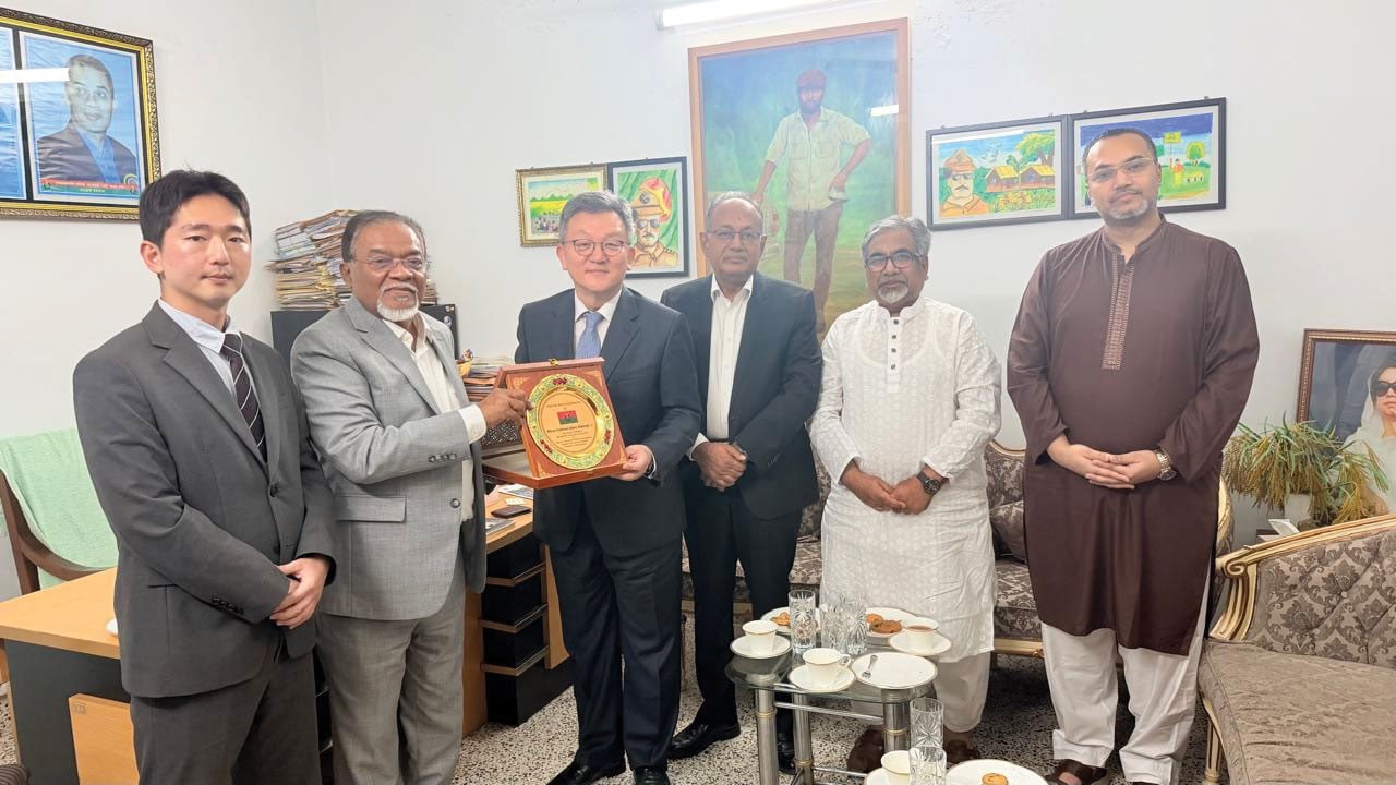বিএনপি প্রতিনিধিদের সঙ্গে আইসিএপিপি মহাসচিবের সাক্ষাৎ