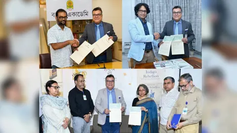 মানসম্মত গবেষণা ও পুস্তক প্রণয়নে তিন প্রতিষ্ঠানের সঙ্গে জাতীয় বিশ্ববিদ্যালয়ের সমঝোতা
