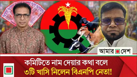 কুমিল্লায় বিএনপি নেতার কমিটি বাণিজ্যের ভিডিও ভাইরাল
